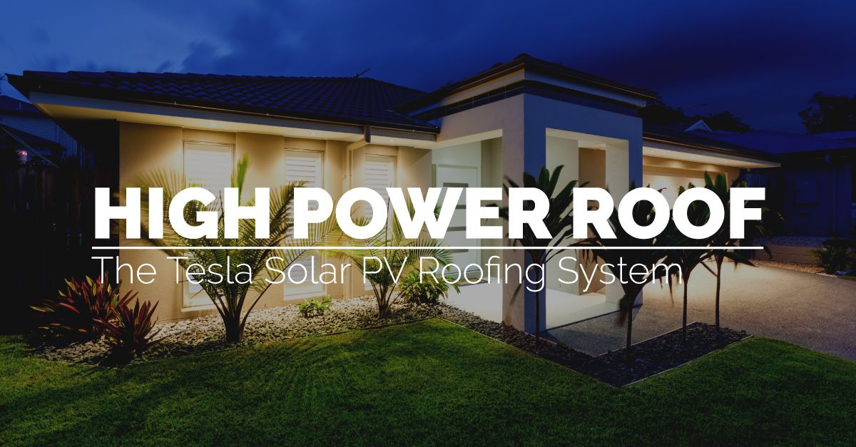 Tesla on sale roof system