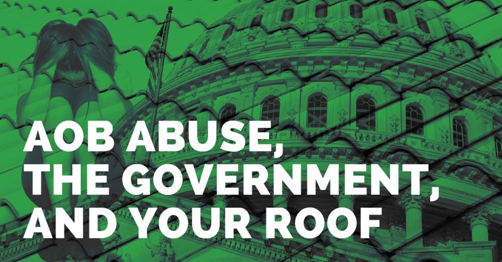 AOB Abuse, The Government, And Your Roof