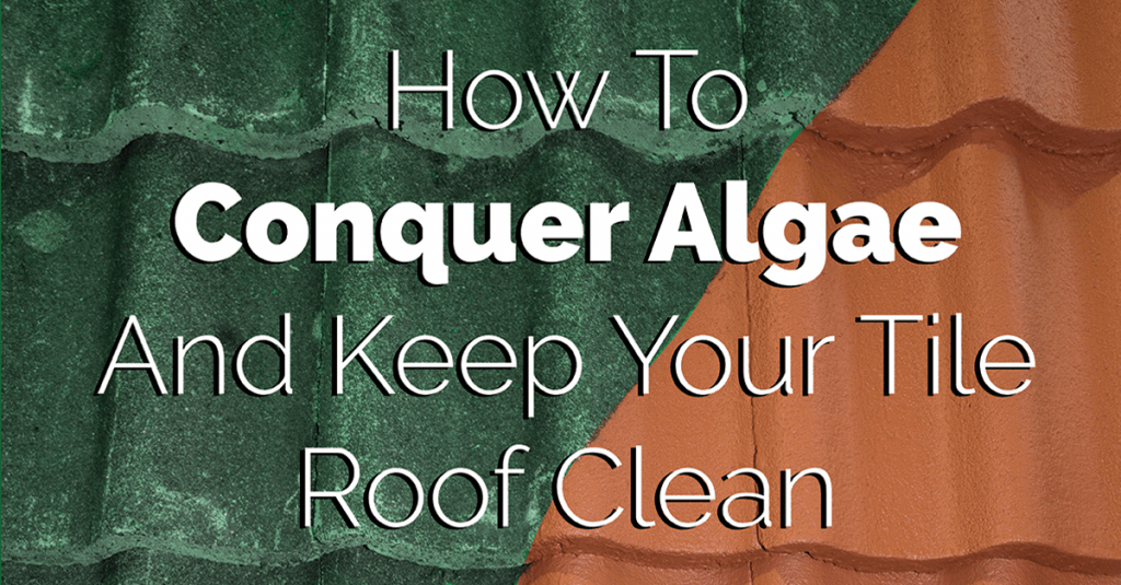 How To Conquer Algae And Keep Your Tile Roof Clean