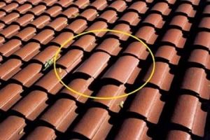 O Hagin Universal Flat Tile Attic Vent For Concrete Tile Installation Video Youtube