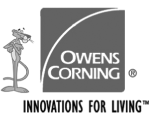 Owens Corning Innovations For Living logo.