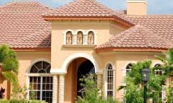 A home near Naples, Florida with a new tile roof installed by Kelly Roofing