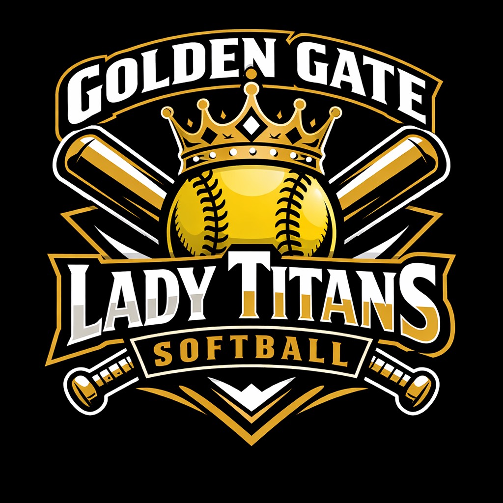 Golden Gate Lady Titans Softball logo