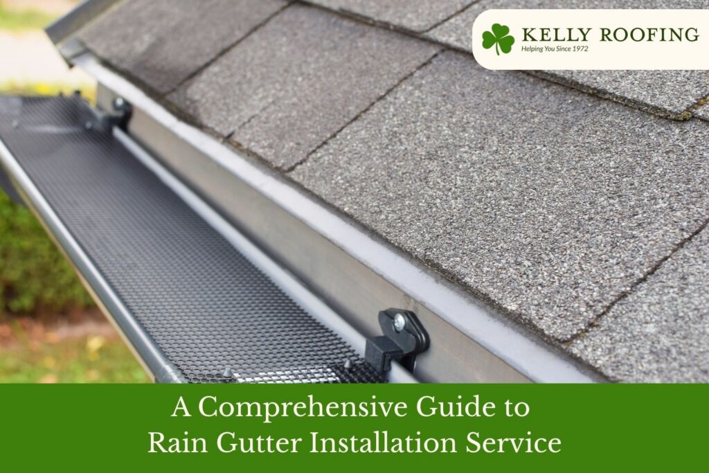 rain gutter installation service