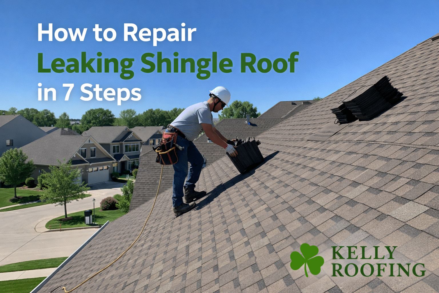 repair leaking shingle roof